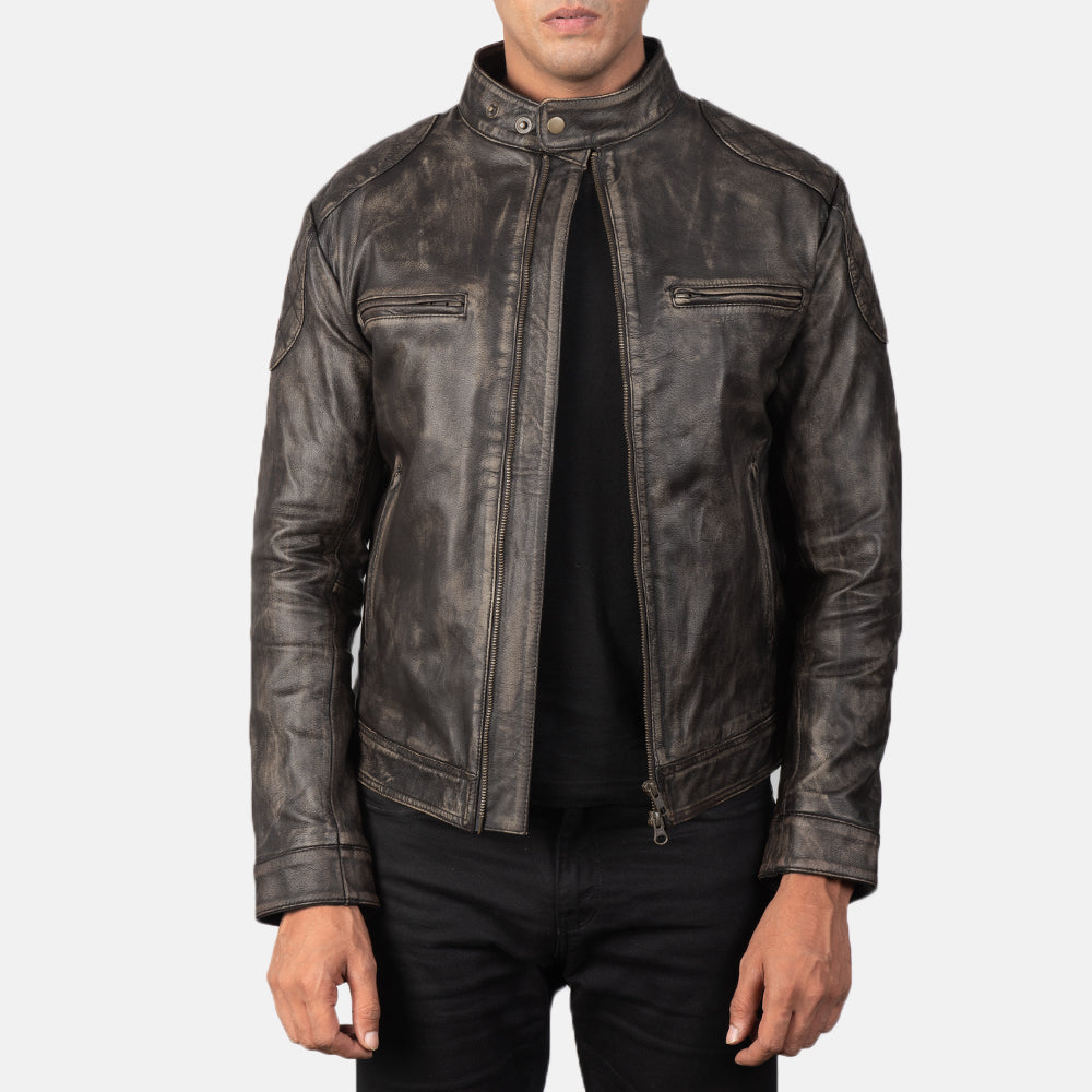 Men's Goatskin Leather Jackets - Buy Goatskin Jackets For Men in
