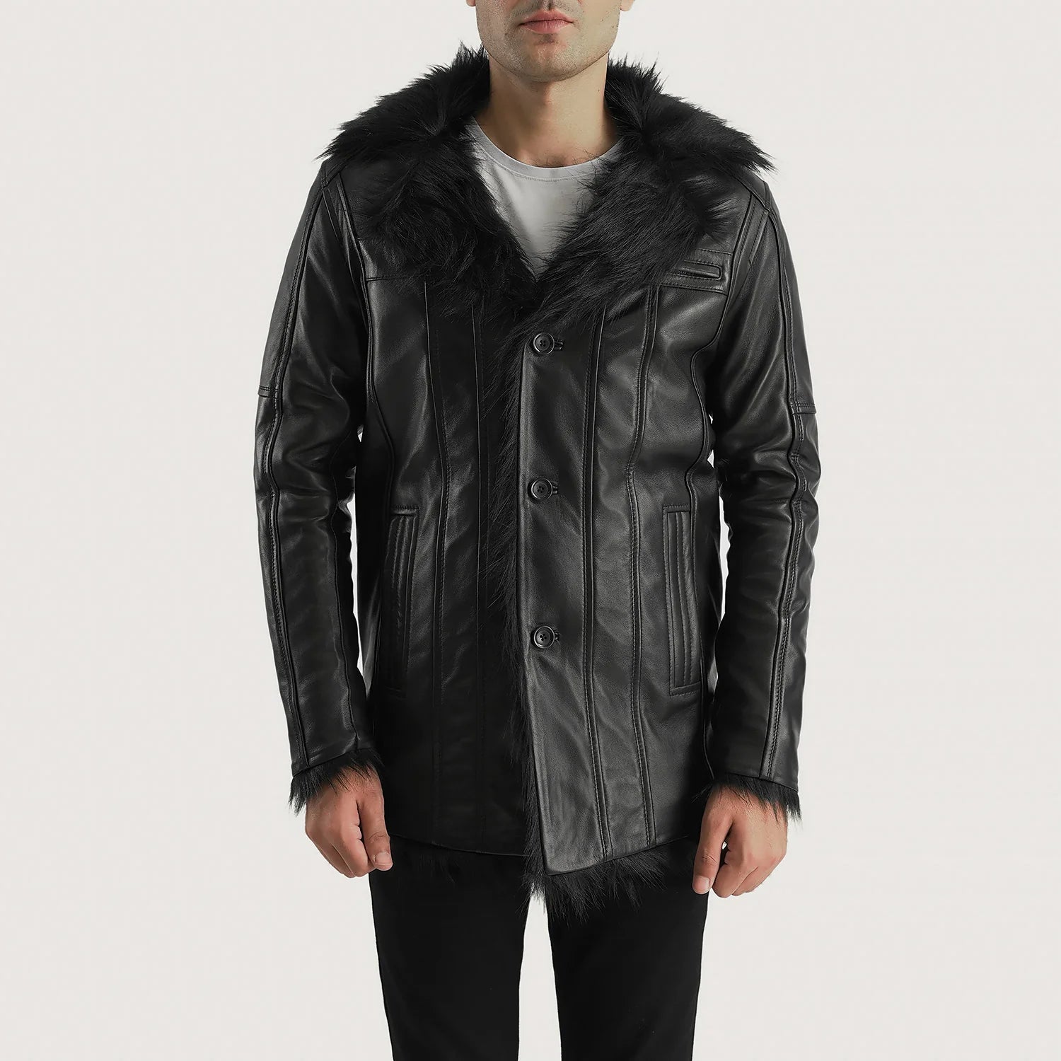 Men's Fur & Shearling Coats - Buy Fur & Shearling Coats For Men in
