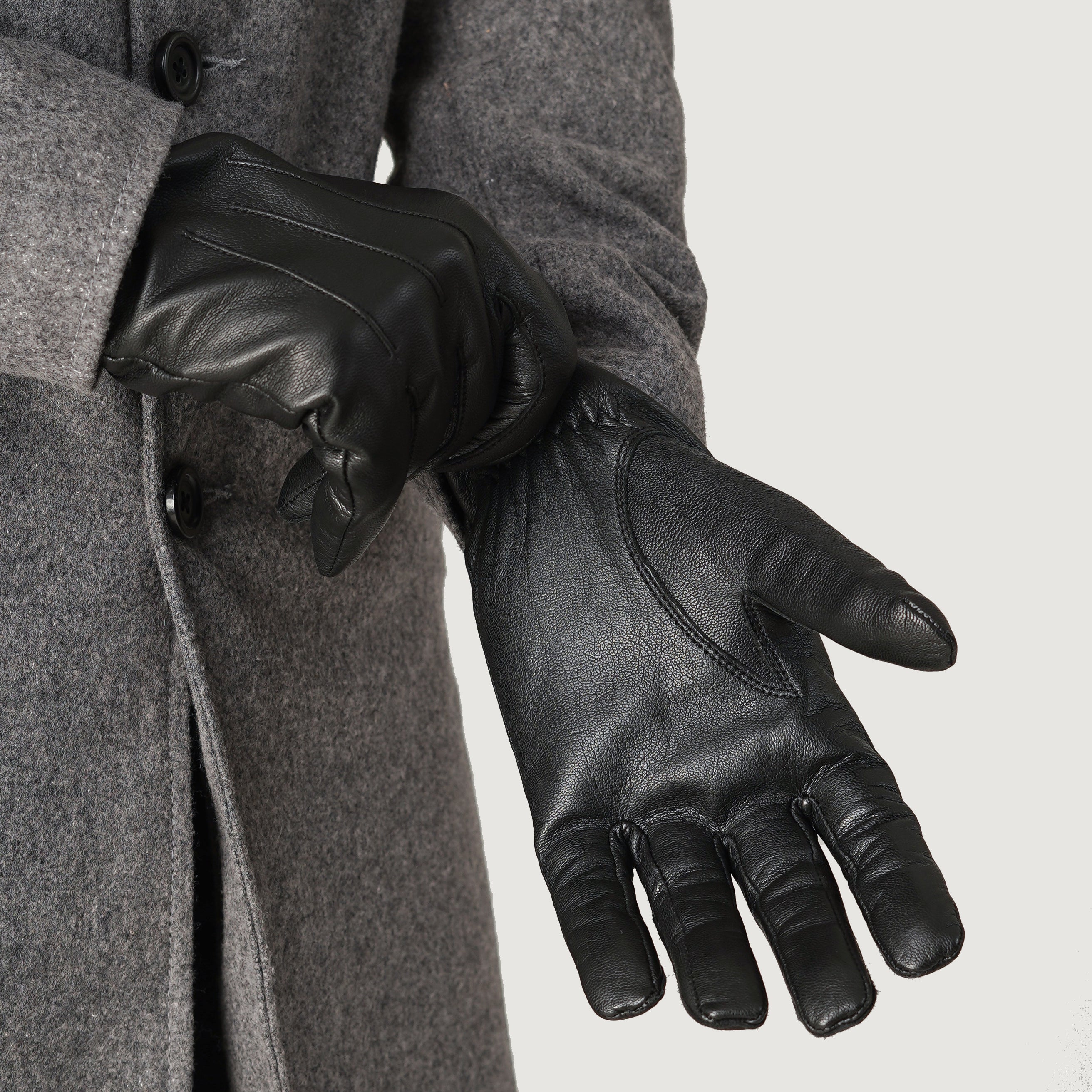 black leather dress gloves Officer Dress Glove